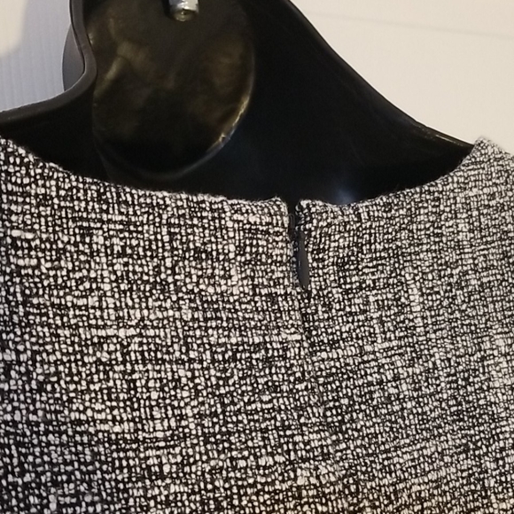 BRF Slit Neck Knit Pencil Dress - size 4P - Picture 4 of 6